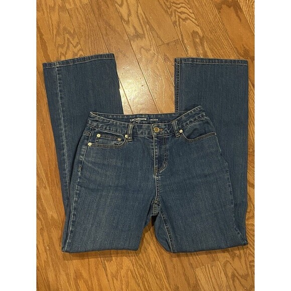 LIZ CLAIBORNE Denim Jackie Women's Medium Wash Bootcut Leg Jeans Size 4 29x30 - Picture 1 of 14